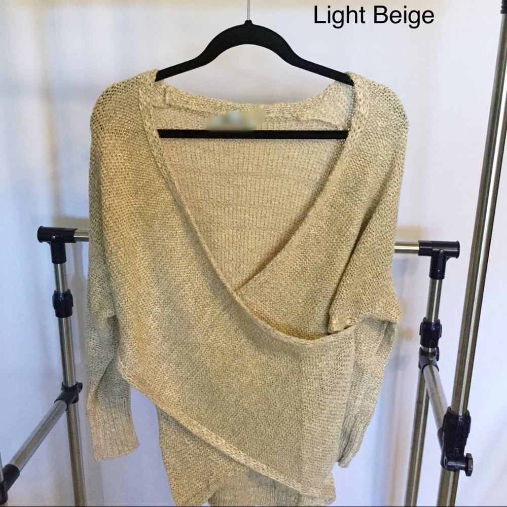 1 LEFT SALE‼️Wrap Me up Sweater - Picture 6 of 6